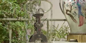 Эксклюзивные настольные часы "L’Epée La Tour Russian Time" лимитированная коллекция (черные)
